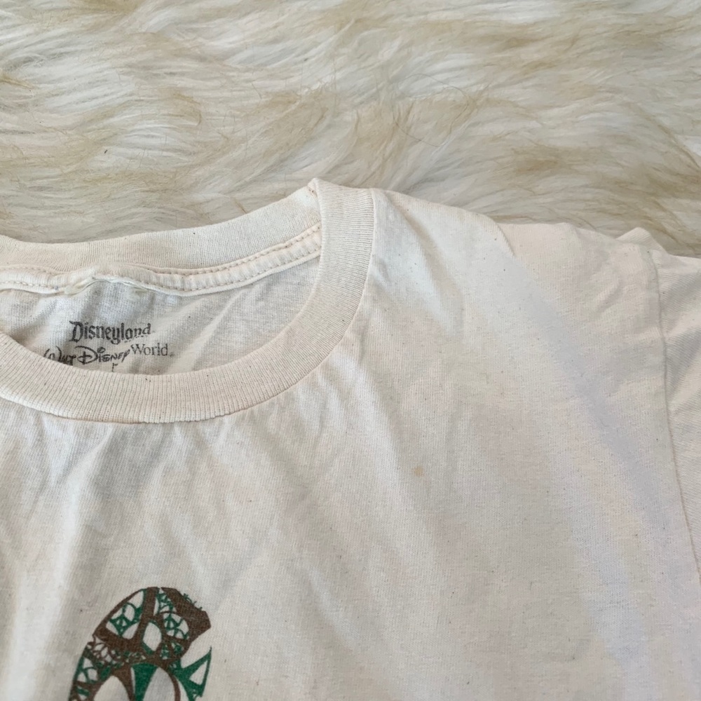 Disney Parks Mickey Mouse Green Earth Peace Shirt - Picture 5 of 5